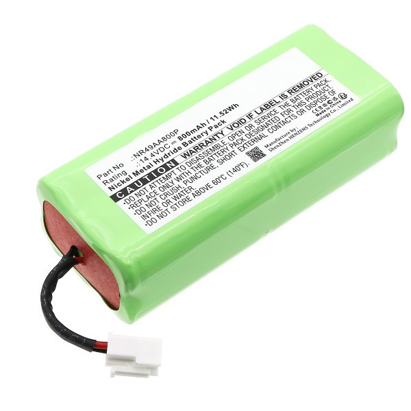 Philips NR49AA800P accu (14.4 V, 800 mAh, 123accu huismerk) APH00261 - 1