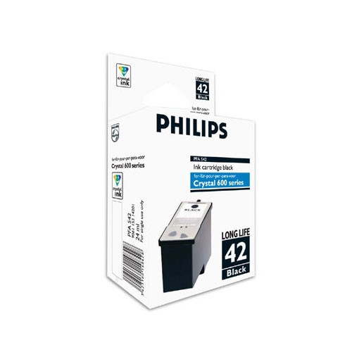 Philips PFA-542 inktcartridge zwart hoge capaciteit (origineel) PFA-542 032940 - 1