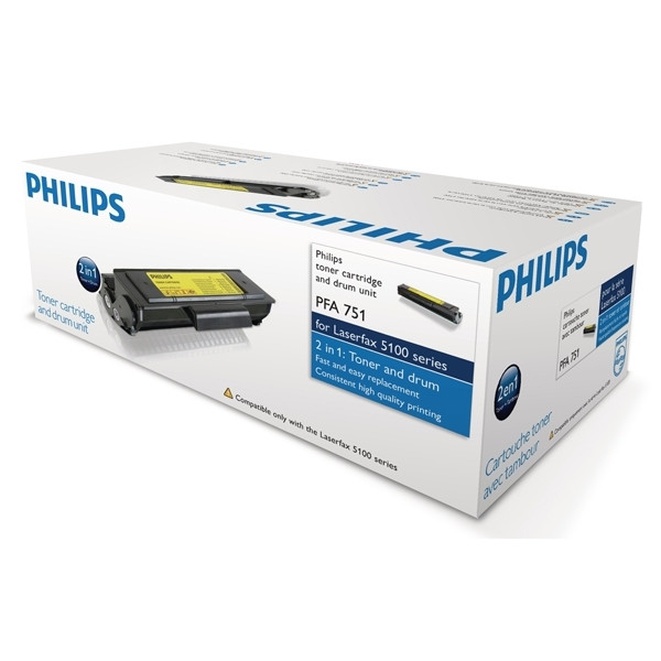 Philips PFA-751 toner/drum zwart (origineel) PFA751 032892 - 1