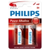 Philips Power Alkaline LR14 Baby C batterij 2 stuks