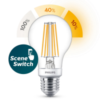 Philips SceneSwitch E27 filament led-lamp peer 7.5W (60W) 929001888655 LPH02501