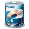 Philips cd-r 80 min. 100 stuks in cakebox