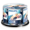 Philips cd-r 80 min. 50 stuks in cakebox