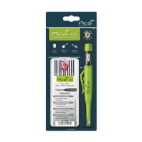 Pica 30403 Dry markeerpotlood set met grafiet navulling (11 stuks) 330253