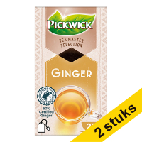 Aanbieding: 2x Pickwick Master Selection Ginger thee (4 x 25 stuks)