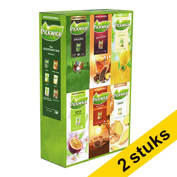Aanbieding: 2x Pickwick Professional Tea Top 6 theeselectie (150 stuks) 423573 - 1
