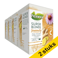 Aanbieding: 2x Pickwick Super Blends Immunity (4 x 15 stuks)