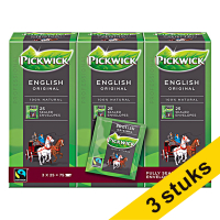 Aanbieding: 3x Pickwick Professional English thee (3 x 25 stuks)