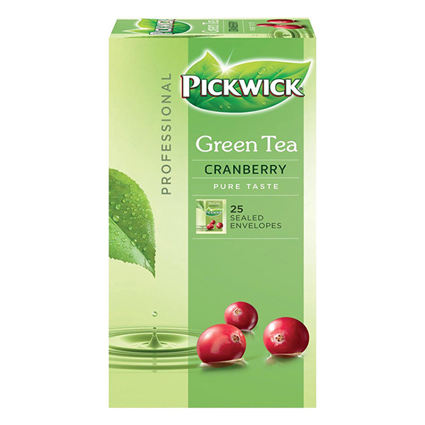 Pickwick Professional Green Tea Cranberry (3 x 25 stuks)  421010 - 2