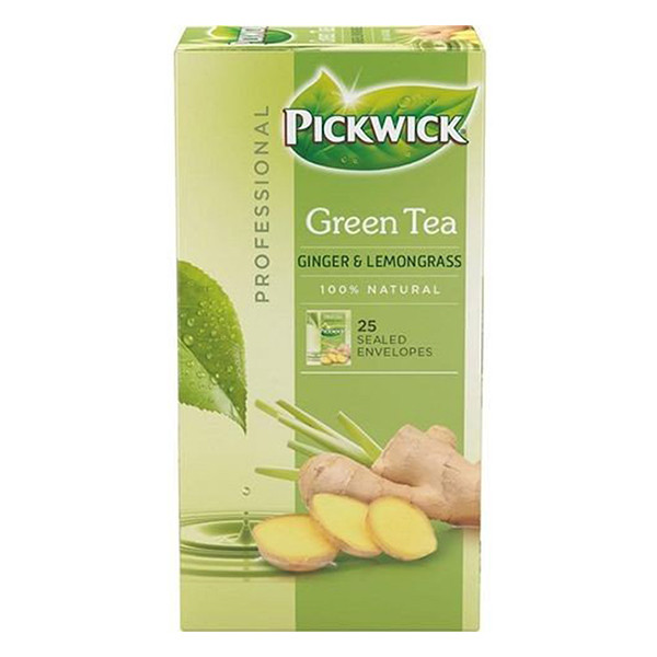 Pickwick Professional Green Tea Ginger & Lemongrass (3 x 25 stuks)  421030 - 2