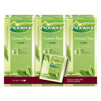 Pickwick Professional Green Tea Pure (3 x 25 stuks)  421009