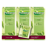 Pickwick Professional Green Tea pure (3 x 25 stuks)  421009