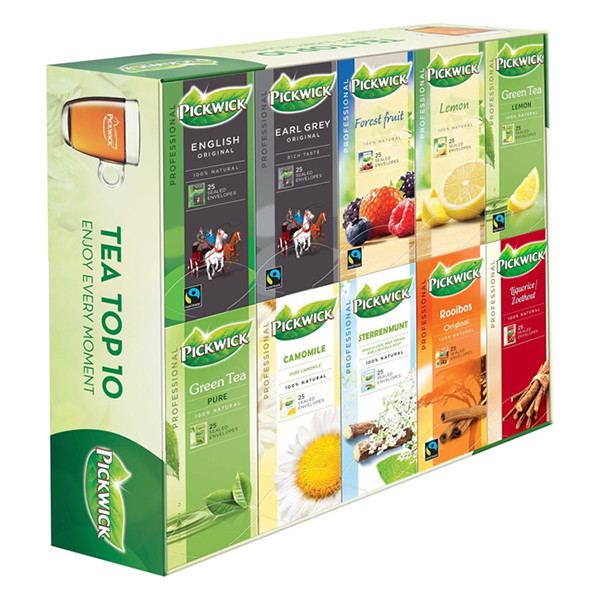 Pickwick Professional Tea Top 10 theeselectie (250 stuks) 421004 - 1
