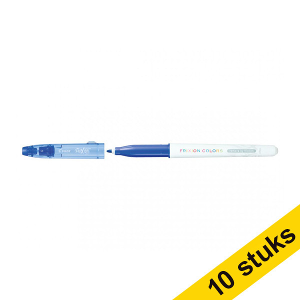Aanbieding: 10x Pilot Frixion Color viltstift blauw (0,4 mm rond) 240077 - 1