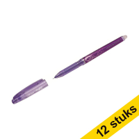Pilot Aanbieding: 12x Pilot rollerpen Frixion Point violet  240092