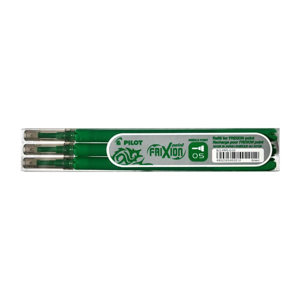 Pilot Frixion Point rollerpen navulling groen (3 stuks) 402012 405039 - 1