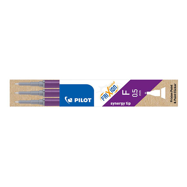 Pilot Frixion Point rollerpen navulling violet (3 stuks) 402029 405040 - 1