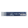 Pilot Frixion balpen navulling blauw-zwart (3 stuks) 465574 506256 405526
