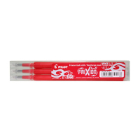 Pilot Frixion balpen navulling rood (3 stuks)