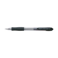 Pilot Super Grip balpen intrekbaar fijn zwart 238429