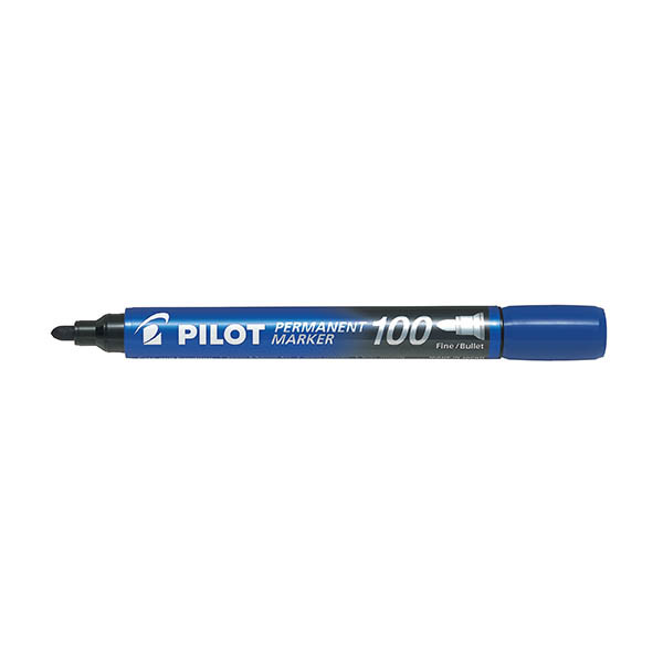 Pilot permanent marker 100 blauw 279939 - 1