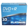 Platinum dvd+r 10 stuks in slimline doosjes