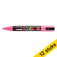 Aanbieding: 12x POSCA PC-5M acrylmarker roze (1,8 - 2,5 mm rond) 424383