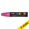 Aanbieding: 5x POSCA PC-17K acrylmarker roze (15 mm recht) 424454 - 1