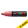 Aanbieding: 6x POSCA PC-8K verfmarker metallic rood (8 mm beitel) 424437 - 1