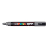 Posca PC-5M verfmarker diepgrijs (1,8 - 2,5 mm rond)