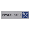 Posta Picto bordje restaurant (16,5 x 4,5 cm) 400277 - 1
