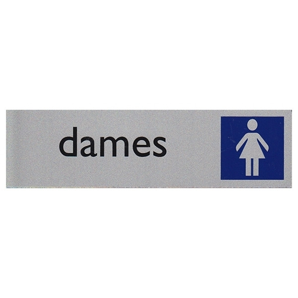 Posta Picto bordje toiletten dames (16,5 x 4,5 cm) 00039062 400274 - 1