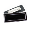 Posta naambadge krijtbord met magneet 75 x 25 mm (10 stuks) 400748 - 1