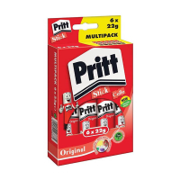 Pritt stiften Original Medium 22gr Promopack 6 stuks 201857 Pritt stiften Original Medium 22gr Promopack 6 stuks 201857