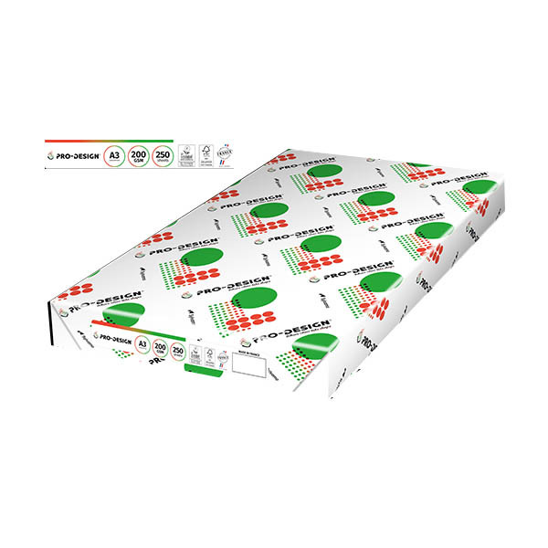 Pro-Design papier 1 pak van 250 vel A3 - 200 grams 069024 - 1