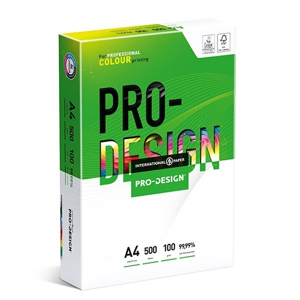 God Levering datum Pro-Design papier 1 pak van 500 vel A4 - 100 grams Pro-Design 123inkt.nl