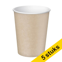 Aanbieding: 5x ProNappe Kartonnen Beker goud 20cl (15 stuks)