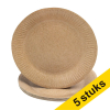 Aanbieding: 5x ProNappe Kartonnen bord kraft 23 cm (20 stuks) 404833 - 1