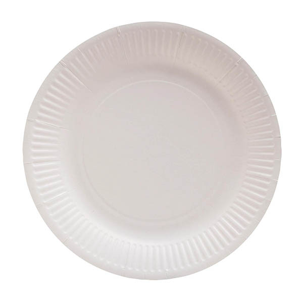 ProNappe Kartonnen bord wit 23 cm (20 stuks) 404830 - 1