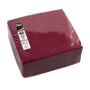 ProNappe Papieren Servetten 2-laags bordeaux 38 x 38 cm (40 stuks) 404806 - 1