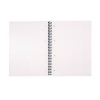 Pukka Pads Jotta Metallic Squared notitieboek A4 geruit 80 grams met spiraal 100 vel 200443 - 2