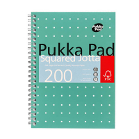 Pukka Pads Jotta Metallic notitieboek A5 gelinieerd 80 grams met spiraal 100 vel 200444