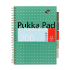Pukka Pads Projectboek Metallic notitieboek A4 gelinieerd 80 grams met spiraal 100 vel 200446 - 1