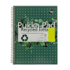 Pukka Pads Recycled Jotta notitieboek A4+ gelinieerd 80 grams met spiraal 55 vel 200452 - 1