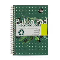 Pukka Pads Recycled Jotta notitieboek A5 gelinieerd 80 grams met spiraal 55 vel 200453
