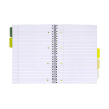 Pukka Pads Recycled Projectboek notitieboek A4 gelinieerd 80 grams met spiraal 100 vel 200455 - 2