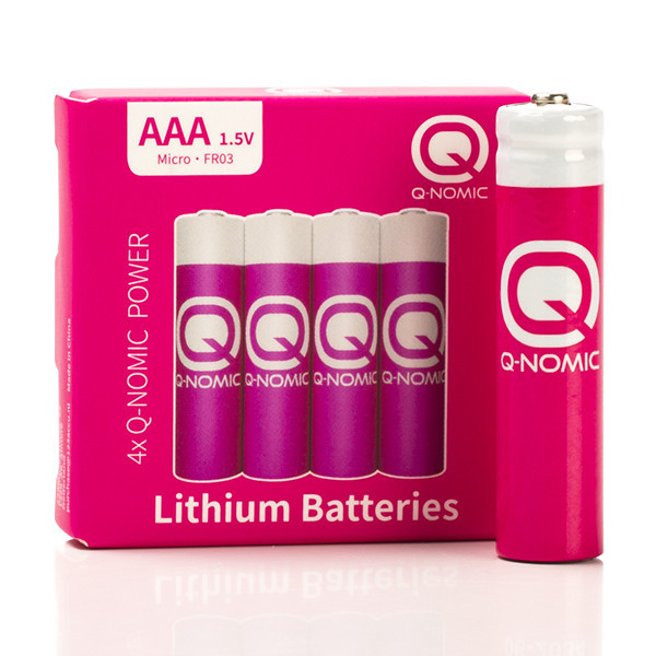Q-Nomic FR03 AAA batterij (4 stuks) AQN00015 - 1