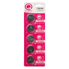 Knoopcel batterij CR2450 | Q-Nomic | 5 stuks (Lithium, 3V) AQN00021 - 1