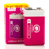 Q-Nomic Power 9V / 6FR61 / E-Block Lithium Batterij (10 stuks) AQN00075 - 1