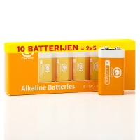 Q-Nomic Power 9V / 6LR61 / E-blok Alkaline Batterij (10 stuks) AQN00043